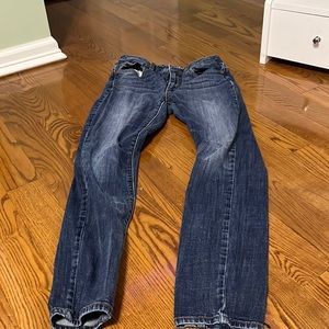 High rise skinny jeans
